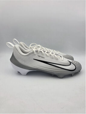 Nike Vapor Speed 3 White Silver Football Cleats FB3303-100 Size 10 NEW